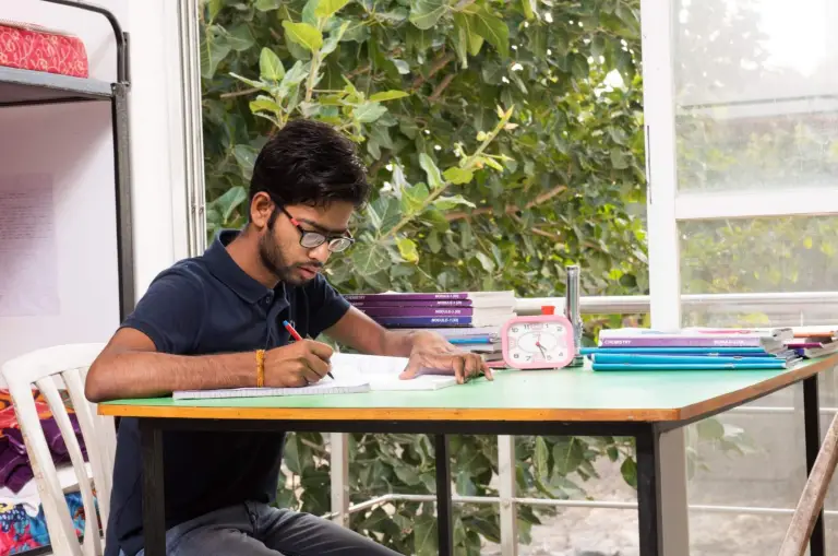 Students attending lecture at Dakshana Valley Pune