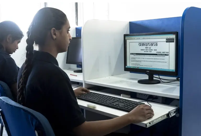 Students preparing for exams at Dakshana Valley Pune