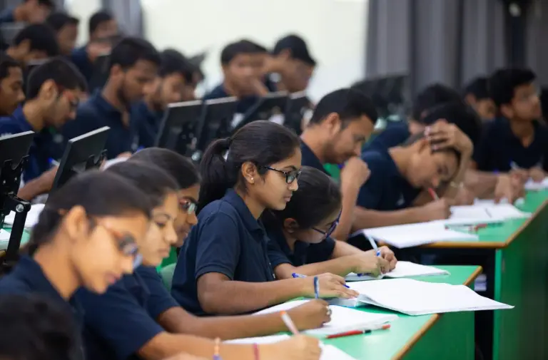 Students during classroom session at Dakshana Valley Pune