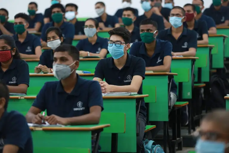 Student interaction at Dakshana Valley Pune campus